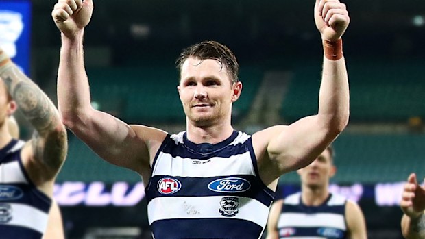 Patrick Dangerfield of the Cats