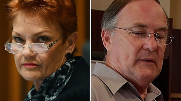 One Nation Senator Pauline Hanson has dropped legal proceedings against the ABC but proceedings against Ian Nelson are continuing. (AAP)