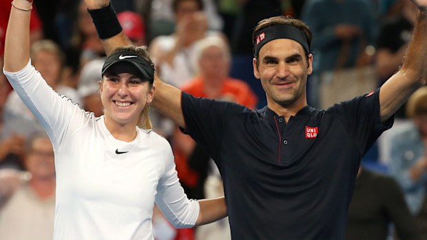 Bencic and Federer claim Hopman Cup
