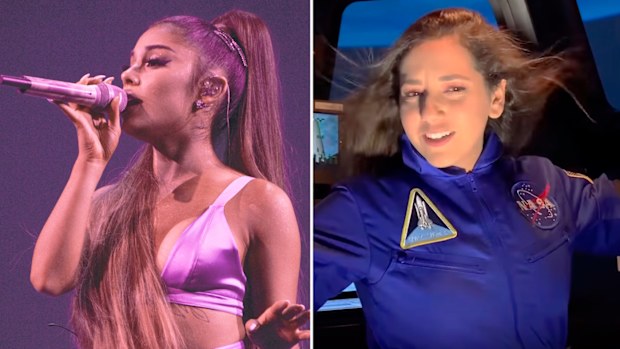 Ariana Grande and a NASA intern