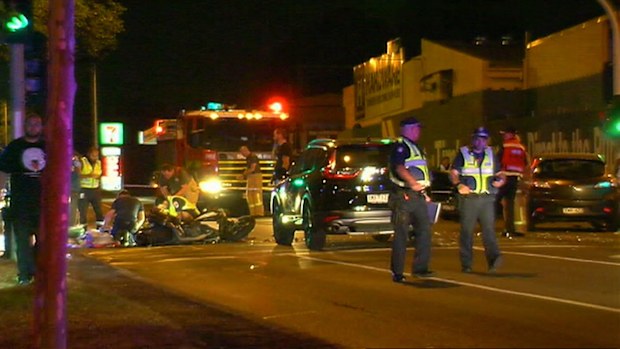 One man died at the scene.