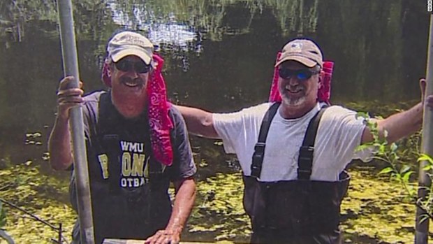 Gregg McChesney (L) and his brother Mark McChesney (R)
