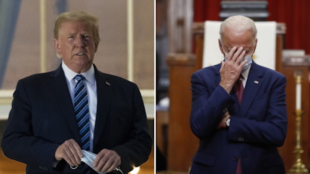 Donald Trump and Joe Biden