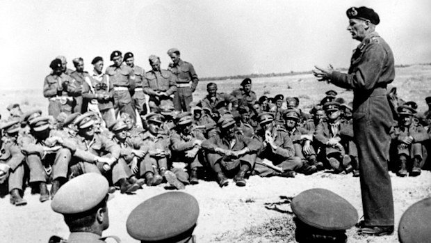 Field Marshal Bernard Montgomery was a beloved figure in Great Britain.