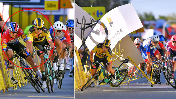The moments before the now infamous crash in Poland