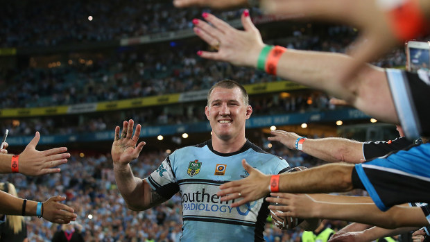Paul Gallen of the Sharks