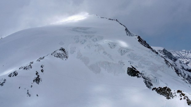 The Pigne d'Arolla mountain near Arolla, Switzerland. (AP).