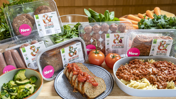 Woolworths & Veg range of mince products