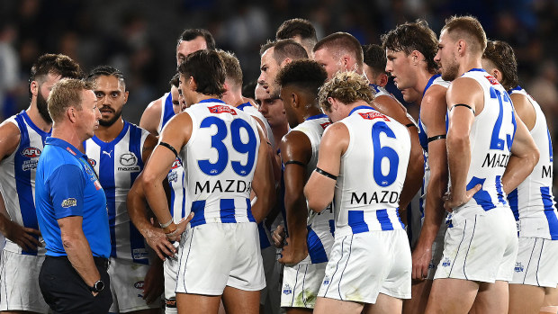 David Noble, North Melbourne Kangaroos coach