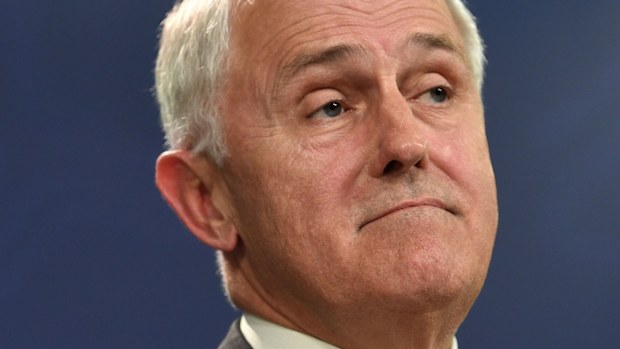 New Prime Minister Malcolm Turnbull.