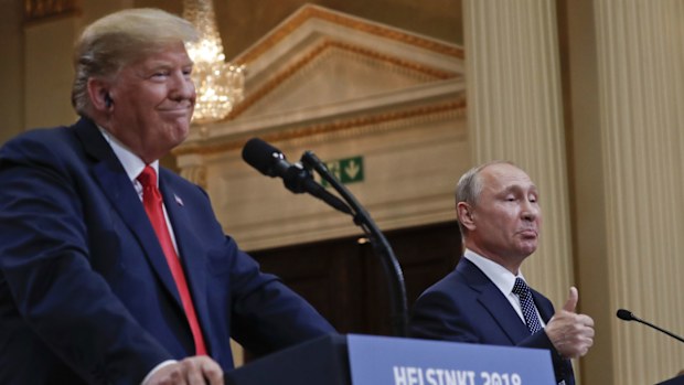 Vladimir Putin is pulling the strings to get Donald Trump re-elected, US intelligence has said.