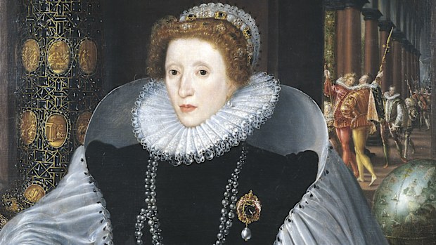 Portrait of Queen Elizabeth I by Quinten Metsys II