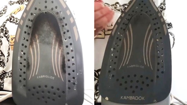 cleaning hack ironing