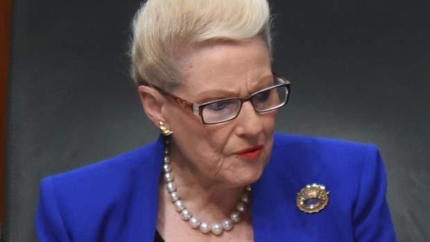 Parliamentary speaker Bronwyn Bishop.