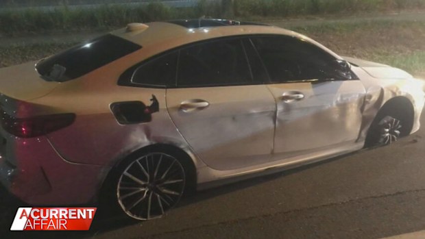Samantha Symes' car was deemed a write-off.