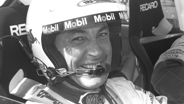 Peter Brock, pictured prior to the 1994 Bathurst 1000.