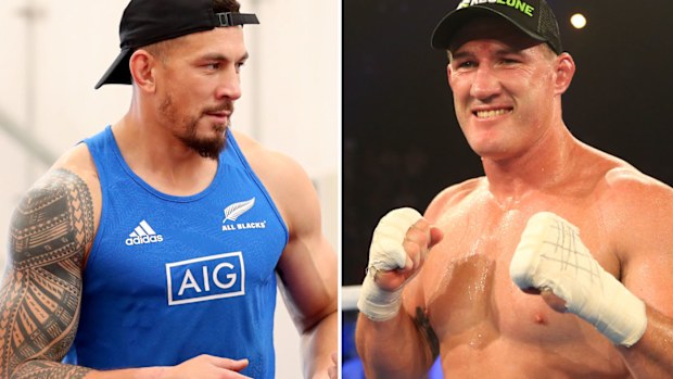 Sonny Bill Williams and Paul Gallen
