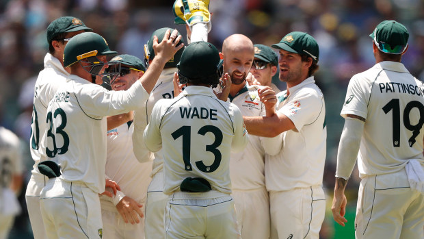 Australia celebrate 