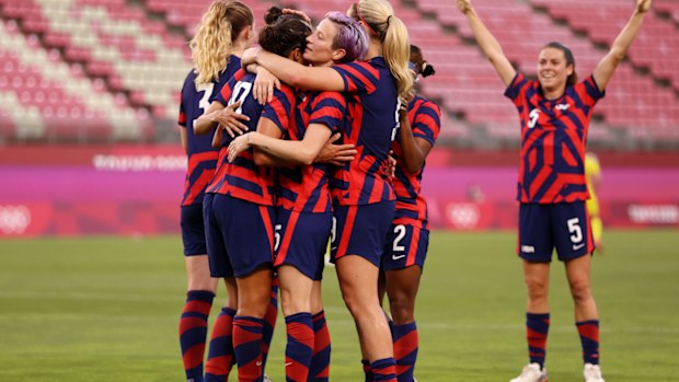 The Matildas fall to Team USA in their bronze match playoff. 