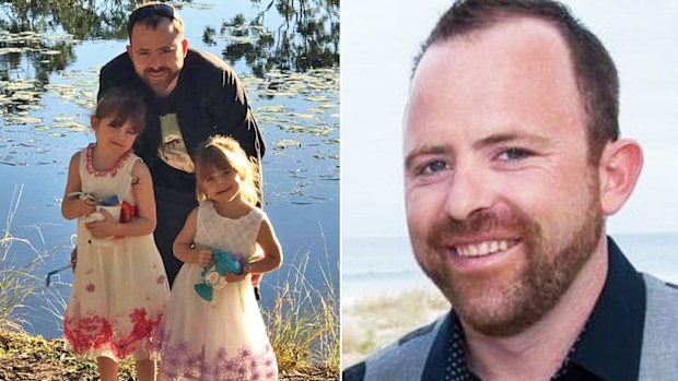 Brad Smyth left behind two daughters aged four and six.