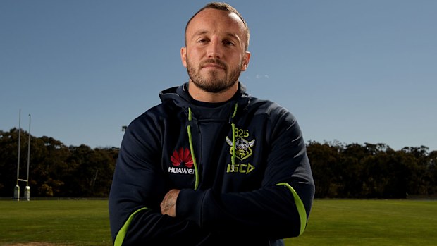 Josh Hodgson of the Raiders 