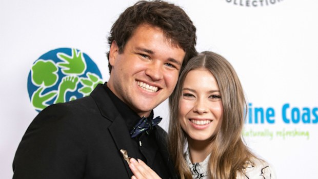Bindi Irwin and Chandler Powell