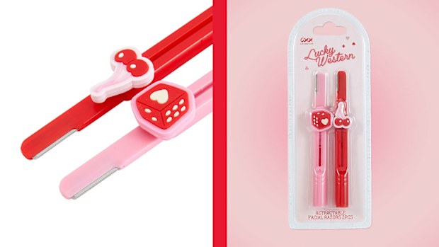 Lucky Western facial razors Kmart