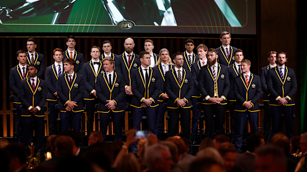 La squadra all-australiana del 2025.