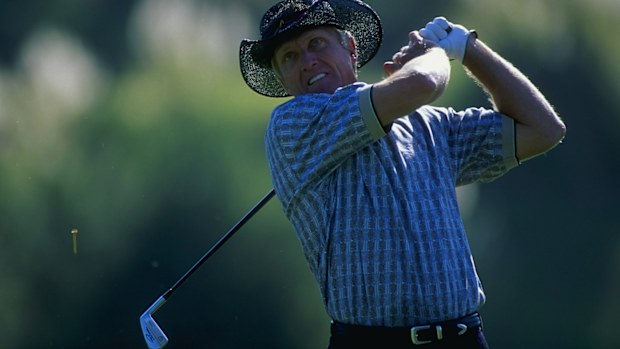 Greg Norman, seen here in 1999, won the British Open twice during his career but never won a major in the United States.