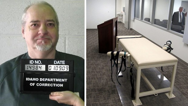 This image provided by the Idaho Department of Correction shows Thomas Eugene Creech on Jan. 9, 2009.