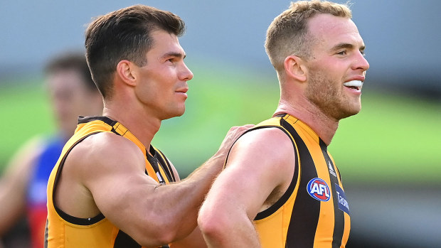 Jaeger O'Meara and Tom Mitchell