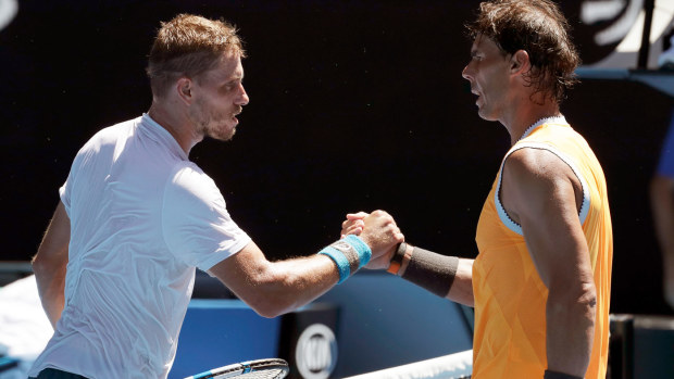Nadal bests Duckworth on Day 1
