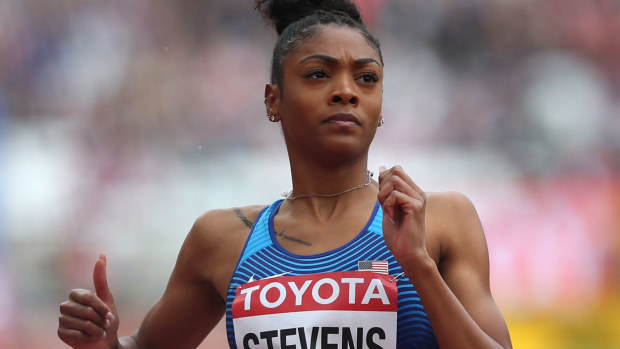 Deejah Stevens has been suspended for 18 months for doping violations.