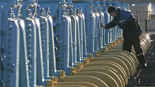 Russian President Vladimir Putin said last month that "unfriendly" foreign buyers would have to pay the state-owned Gazprom in rubles instead of dollars and euros.