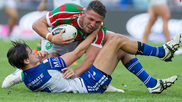 Lewis and Burgess go at it