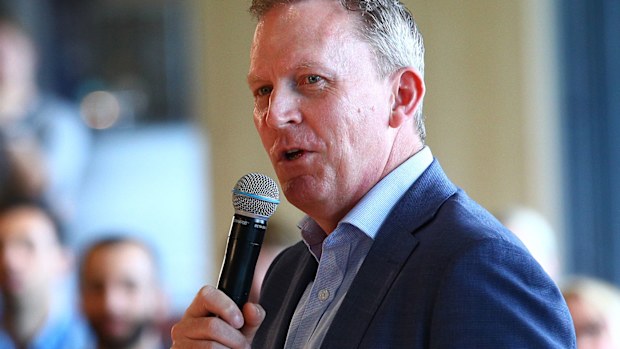 Outgoing Cricket Australia boss Kevin Roberts.
