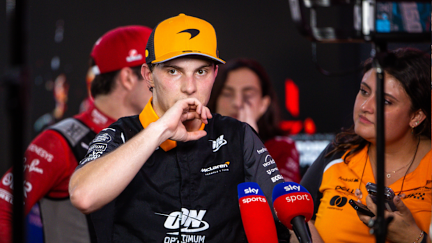 Oscar Piastri after the Singapore Grand Prix.