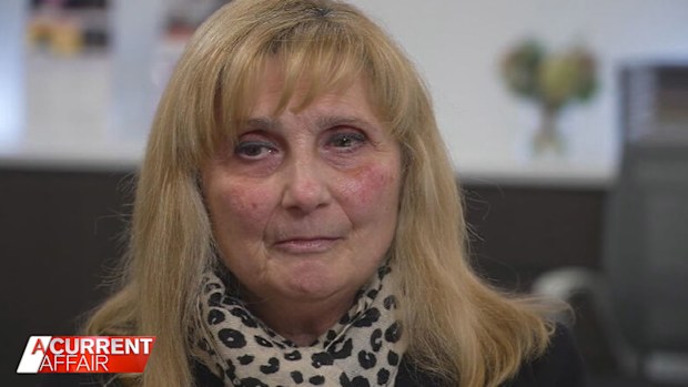 Maria Zicone said her husband struggles to hold cutlery to eat and there's no cure.