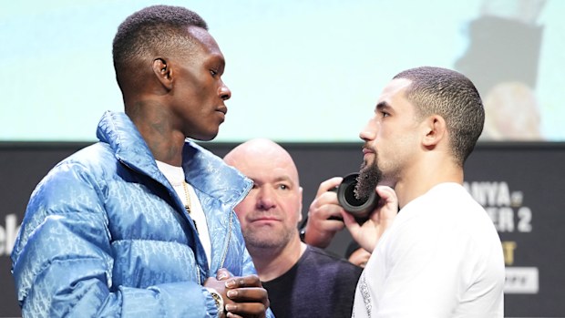 Robert Whittaker vs Israel Adesanya