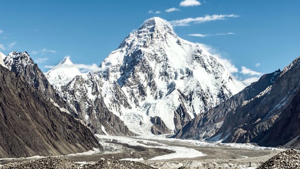 K2 is located on the border of China and Pakistan.