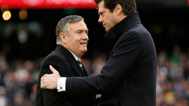 Eddie McGuire, Gillon McLachlan