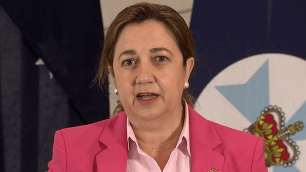 Queensland Premier Annastacia Palaszczuk announcing more than 10,000 cases in the state today.