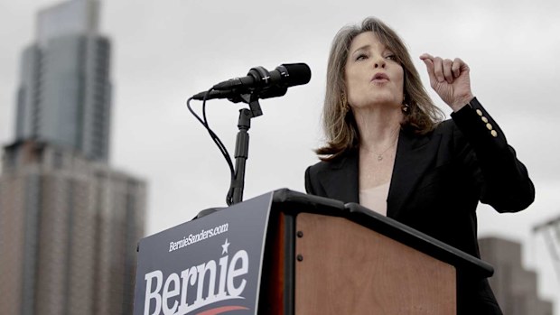 Marianne Williamson is a prominent endorser of Bernie Sanders.
