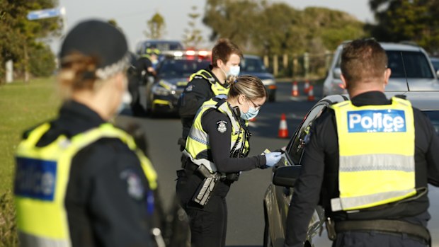 Police checkpoint