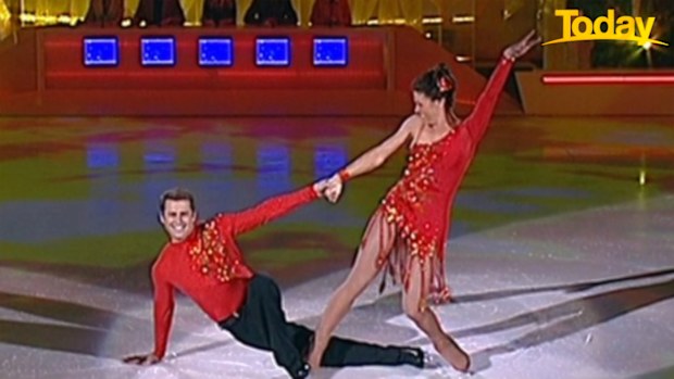 Karl Stefanovic Torvill and Dean's Dancing on Ice 2006 reality show