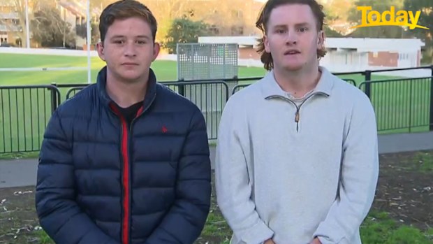 Leichhardt Oval stand collapse Oscar Secombe and Flynn Thompsett 