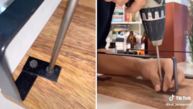 How to make your own custom couch table with a $10 hack