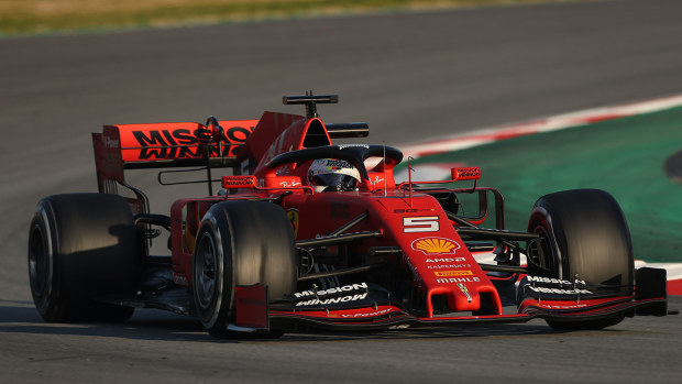 Ferrari driver Sebastian Vettel