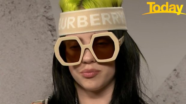 Billie Eilish says it feels like she's living somebody else's life