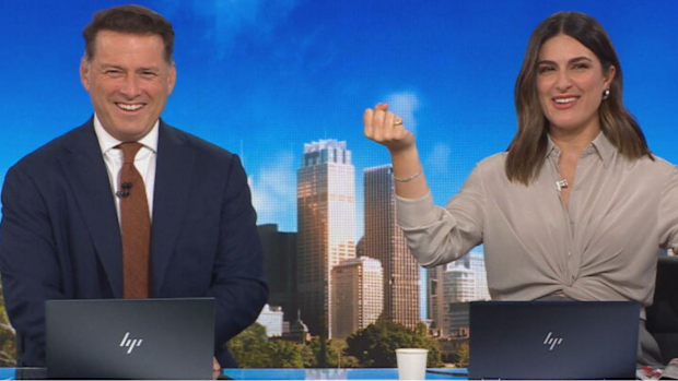 Karl Stefanovic Sarah Abo Today Show January 22, 2025